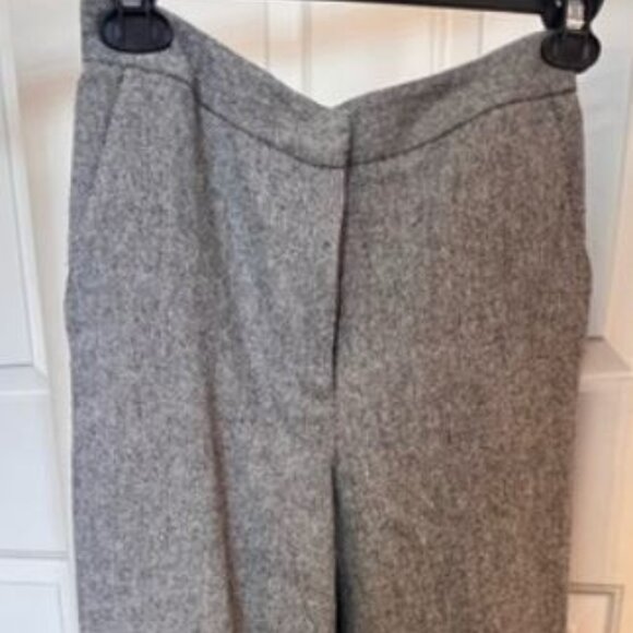 Liz Claiborne Gray Wool-Blend Blazer and Pants Ensemble - Picture 2 of 3